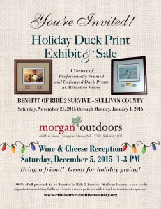 duck print flyer